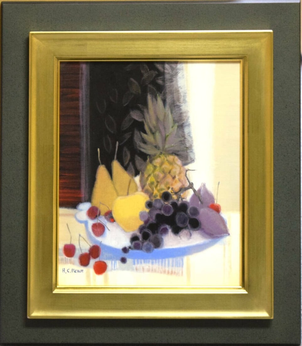 Helene Pichot (French) Original Oil on Canvas Painting Signed Framed Still Life (1 of 8)