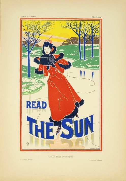 Sun by Rhead for Affiches Etrangeres Original 1897 Poster (1 of 1)
