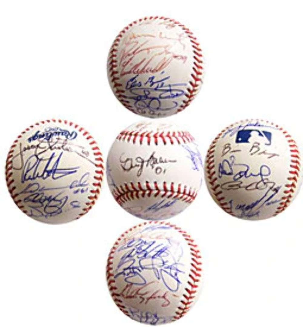 Signed Team Baseball Autographed By 2001 San Francisco (1 of 1)