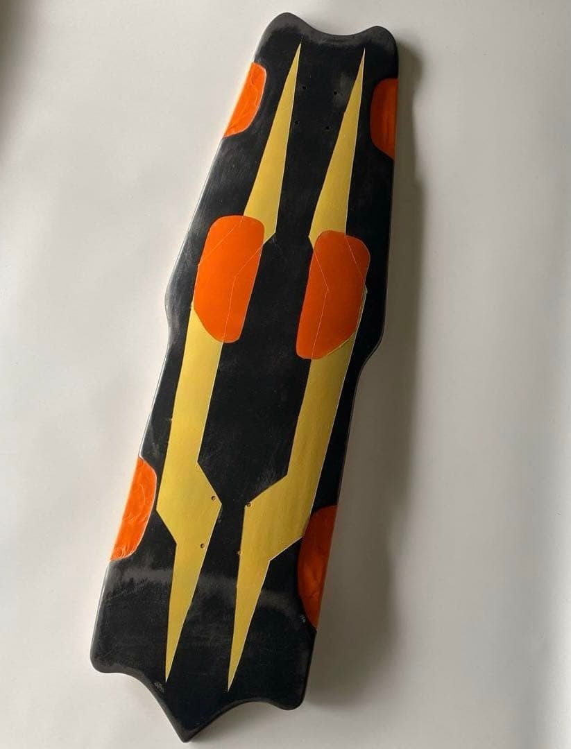 Rare hand-painted Mark Gonzales gonz skateboard deck art deck (1 of 20)