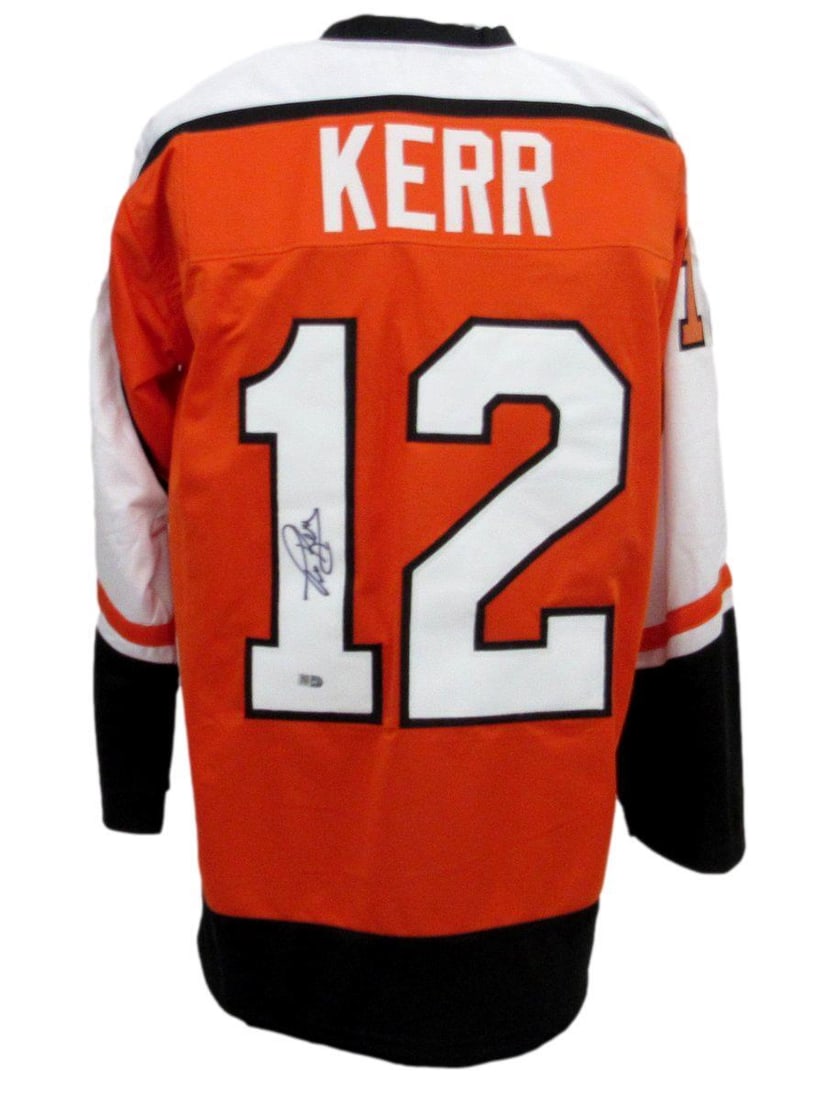 Signed Tim Kerr Autographed Custom Hockey Jersey SI 195676 Philadelphia Flyers (1 of 5)