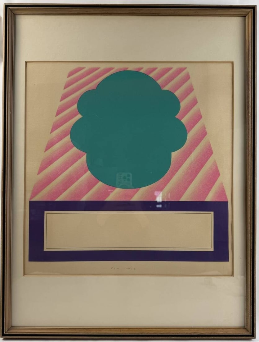 Kumi Sugai Spring Lithograph 1970 Signed ED 25/ 100 Framed Authentic Print (1 of 4)