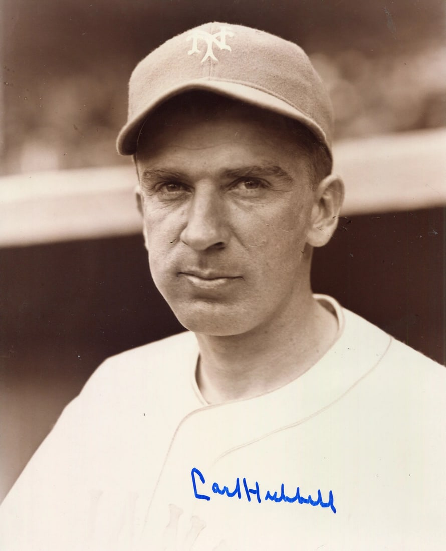 Carl Hubbell Autographed 8x10 Photo (1 of 1)