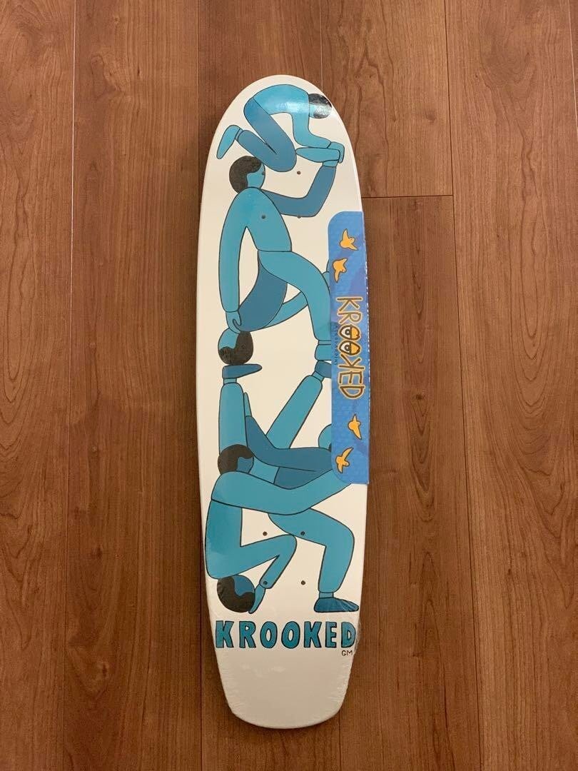 Krooked Zip Zinger Geoff Mcfetridge Guest Artist Skateboard Deck 2014: Krooked Zip Zinger Geoff Mcfetridge Guest Artist Skateboard Deck 2014 Krooked's Zip Zinger deck, designed by Geoff Mcfetridge in 2014, showcases the artist's unique style with its bold graphics and