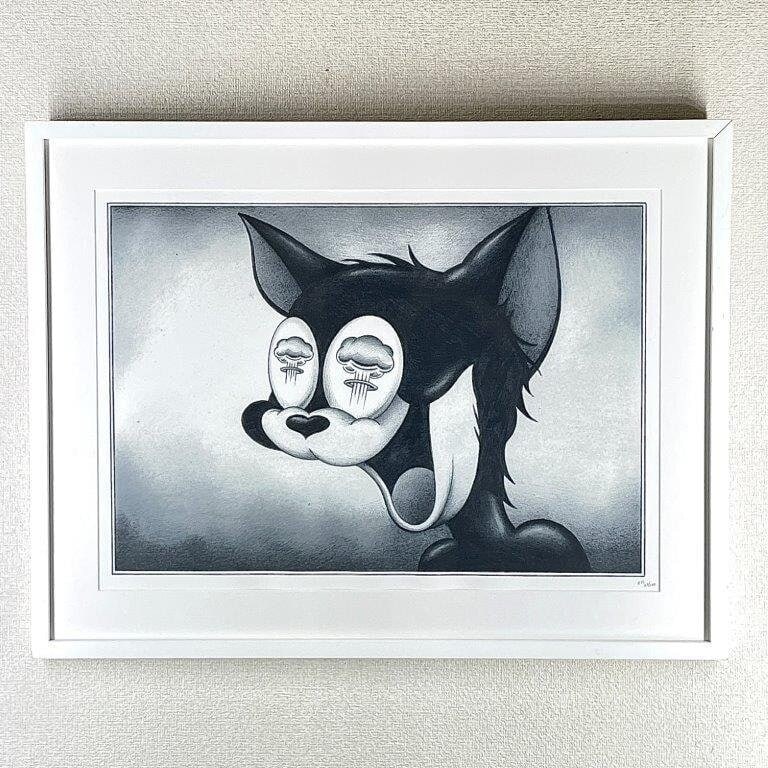 Ryan Travis Christian 2019 print edition of 100 autographed: Ryan Travis Christian 2019 print edition of 100 autographed 20 inches x 28 inches print edition of 100, signed by artist Ryan Travis Christian in 2019. This limited edition print features the artist's