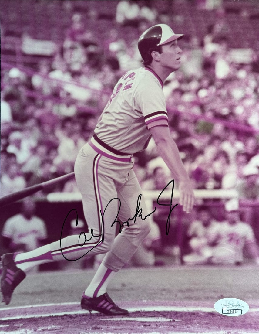 Cal Ripken Jr. Autographed 8x10 Baseball Photo (JSA) (1 of 1)