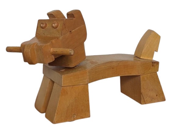 Kai Bojesen 1950s KAY BOJESEN Dog Vintage Rare Valuable (1 of 10)