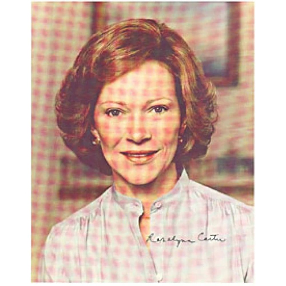 Rosalyn Carter Autographed 8x10 Photo First Lady to Jimmy Carter (1 of 1)