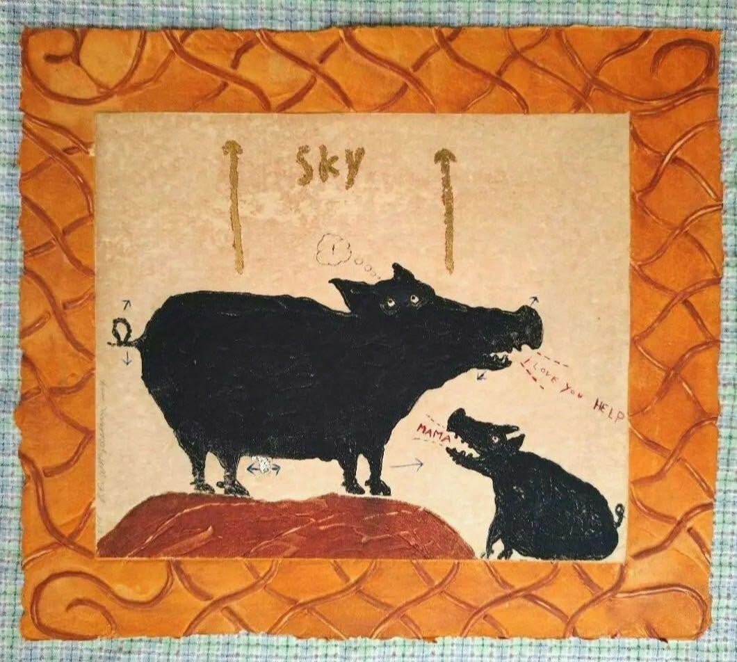 Raymond Emile Waydelich "SKY, AFRIKA series" print edition autographed (1 of 7)