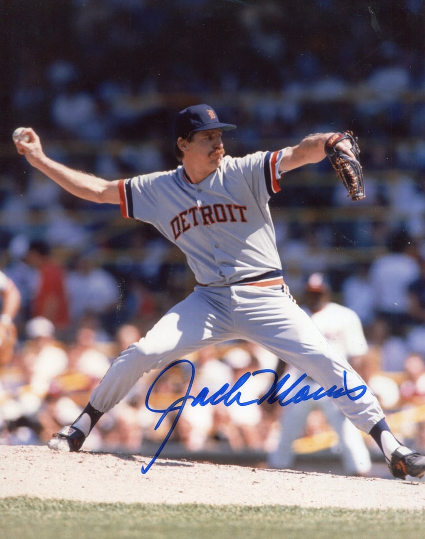 Jack Morris Autographed 8x10 Baseball Photo (1 of 1)