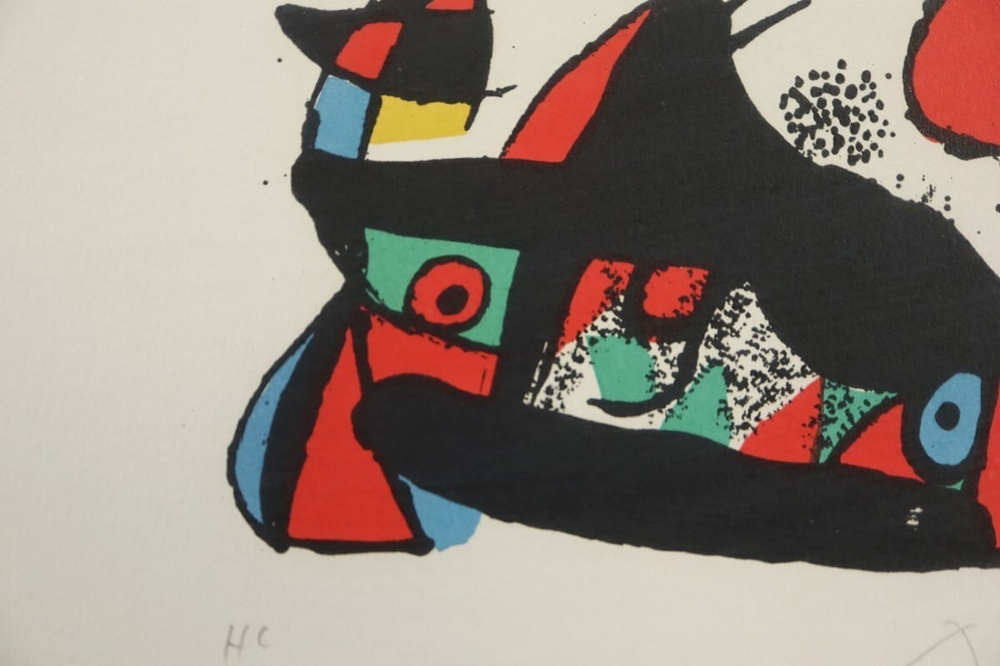 Miro Little Stringbean Joan Signed HC 1978 Lithograph - 4