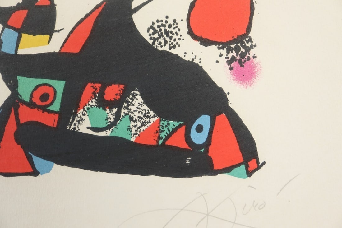 Miro Little Stringbean Joan Signed HC 1978 Lithograph - 5