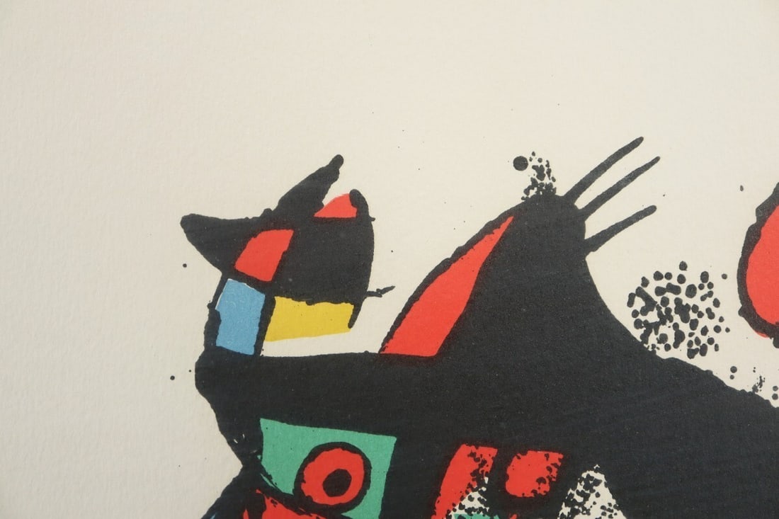 Miro Little Stringbean Joan Signed HC 1978 Lithograph - 6
