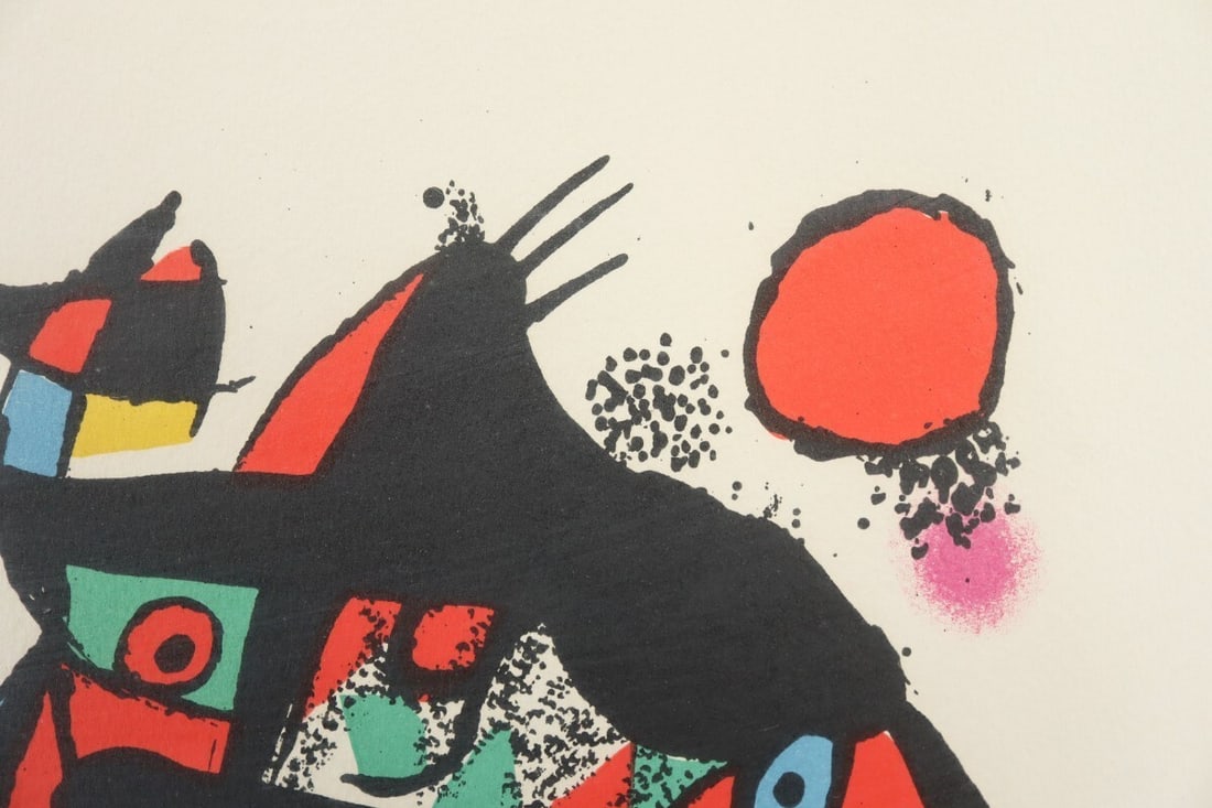 Miro Little Stringbean Joan Signed HC 1978 Lithograph - 7