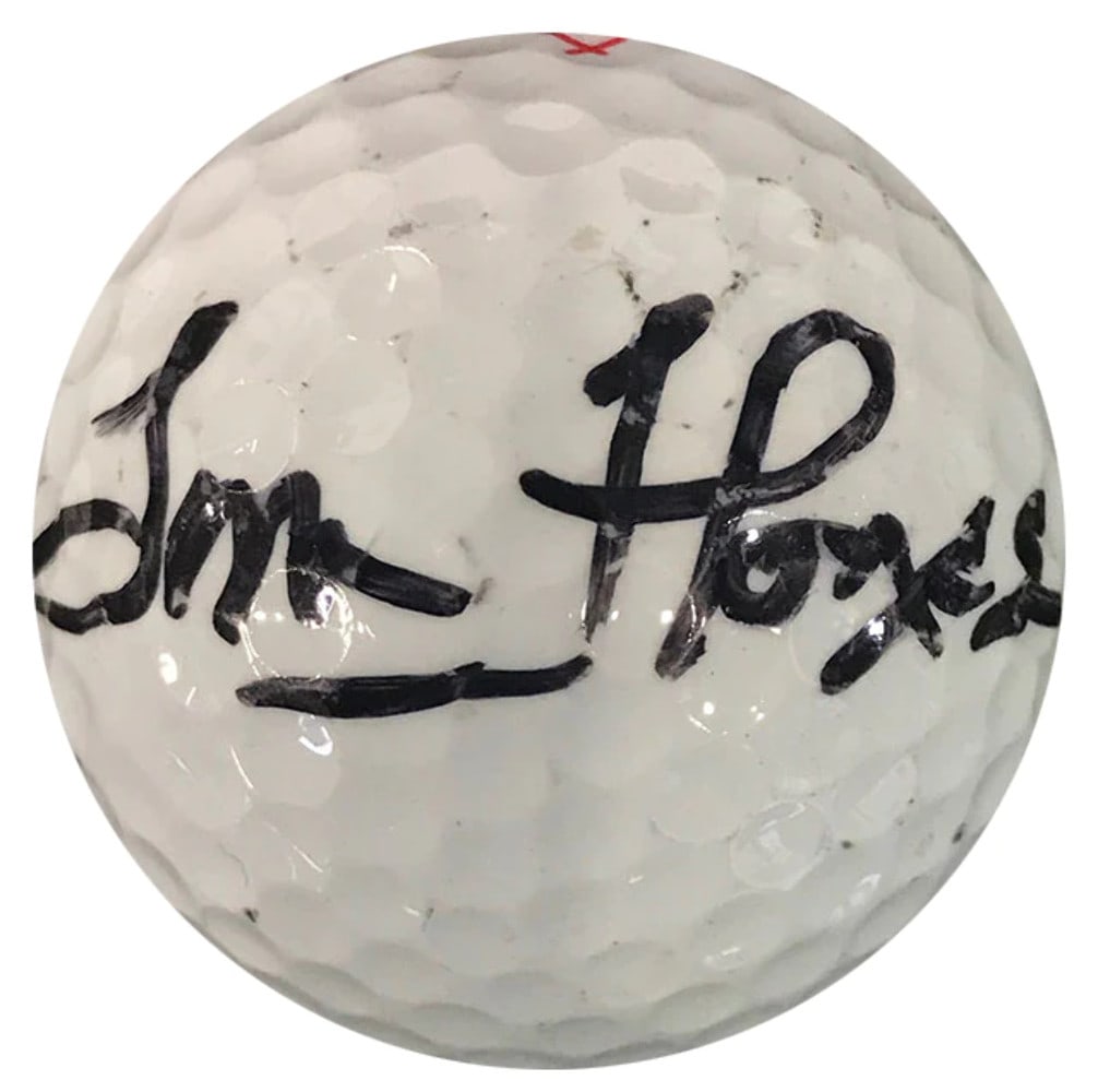 Tom Flores Autographed Titleist 4 Golf Ball: Tom Flores Autographed Titleist 4 Golf Ball Tom Flores' sharpie signature adds a touch of NFL coaching history to this Titleist 4 Golf Ball, making it a unique collectible for fans of the sport and