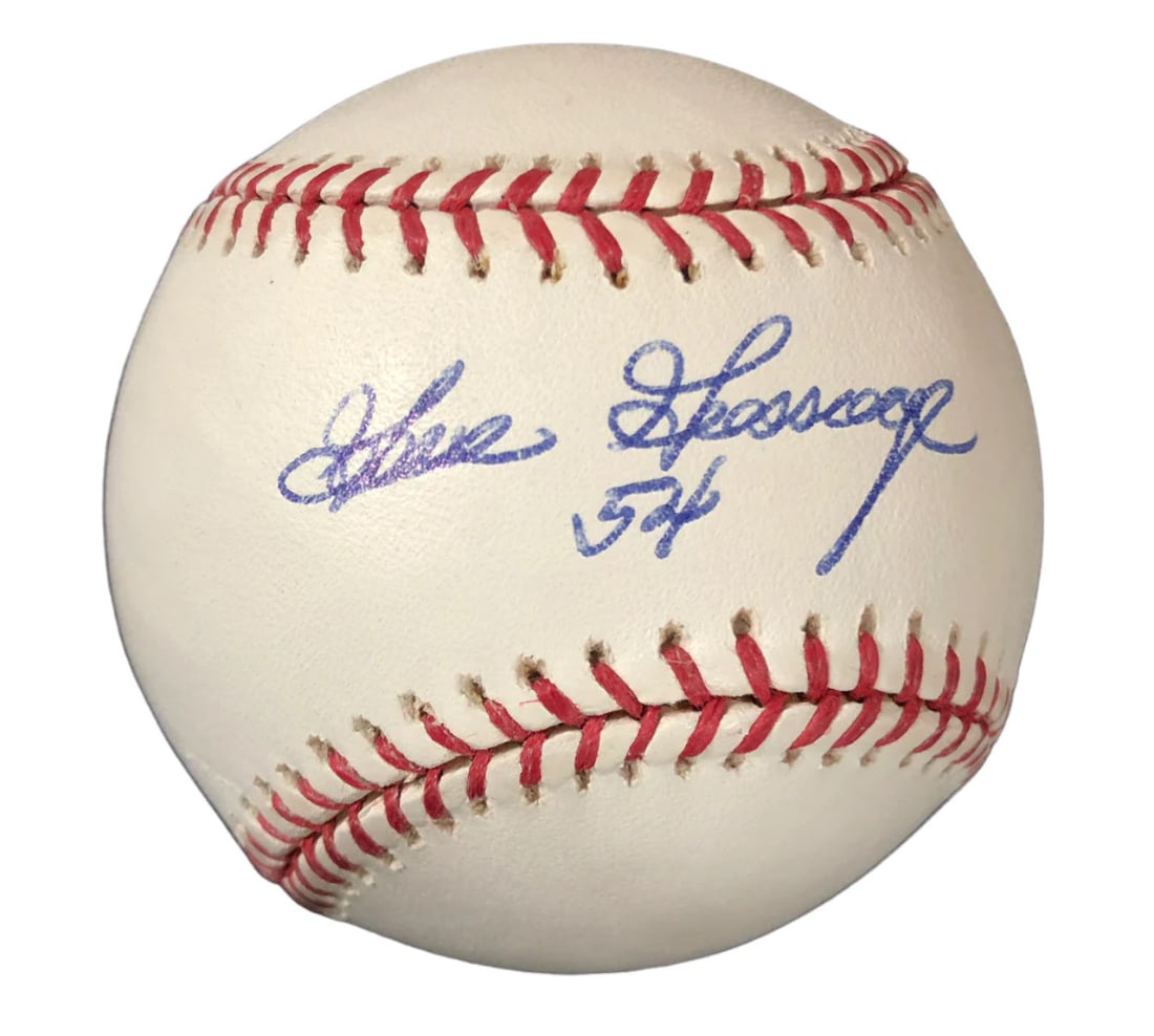 Goose Gossage Autographed Official Major League Baseball (JSA): Goose Gossage Autographed Official Major League Baseball (JSA) Authentic Goose Gossage Autographed Official Major League Baseball, signed in blue pen across the sweet spot. Priced and shipped from Dan