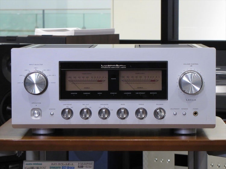 LUXMAN L 590AX Class A Integrated Amplifier High End Audio Blaster White Working (1 of 6)
