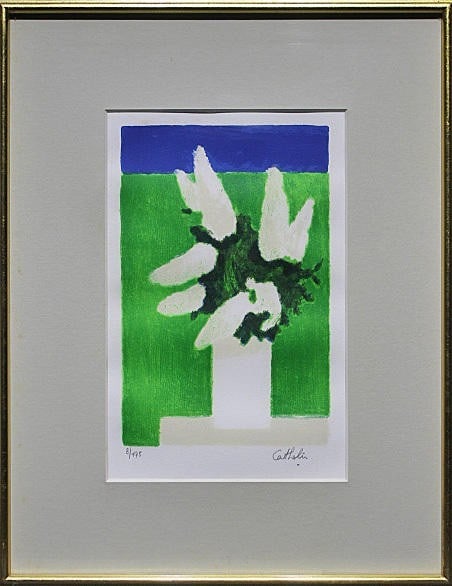 Bernard Cathelin Lithograph "Canet Dawn (Majorca)" Hand Signed Limited Edition (1 of 7)
