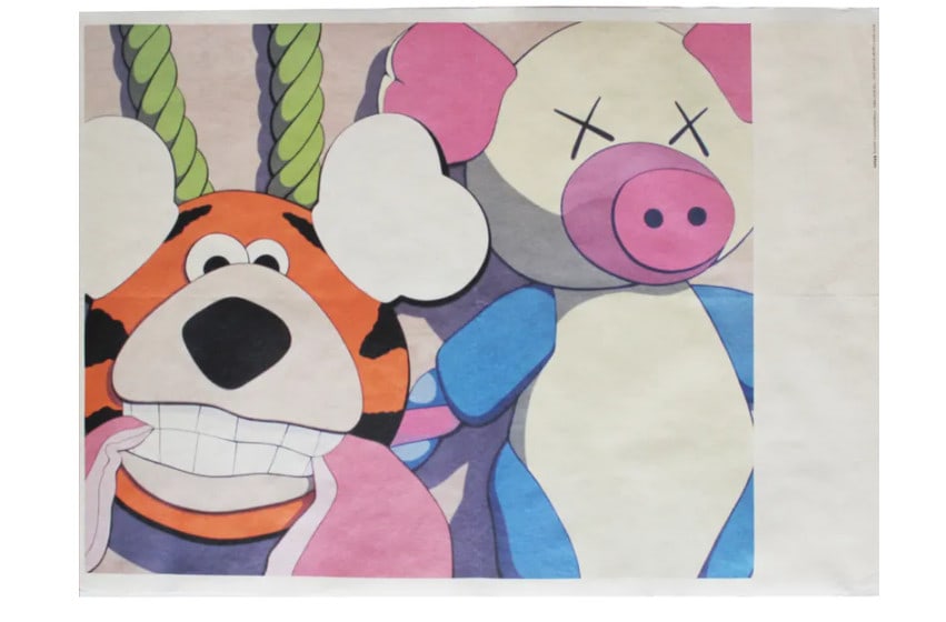 Offset lithographic poster KAWS Untitled 2003 (1 of 5)
