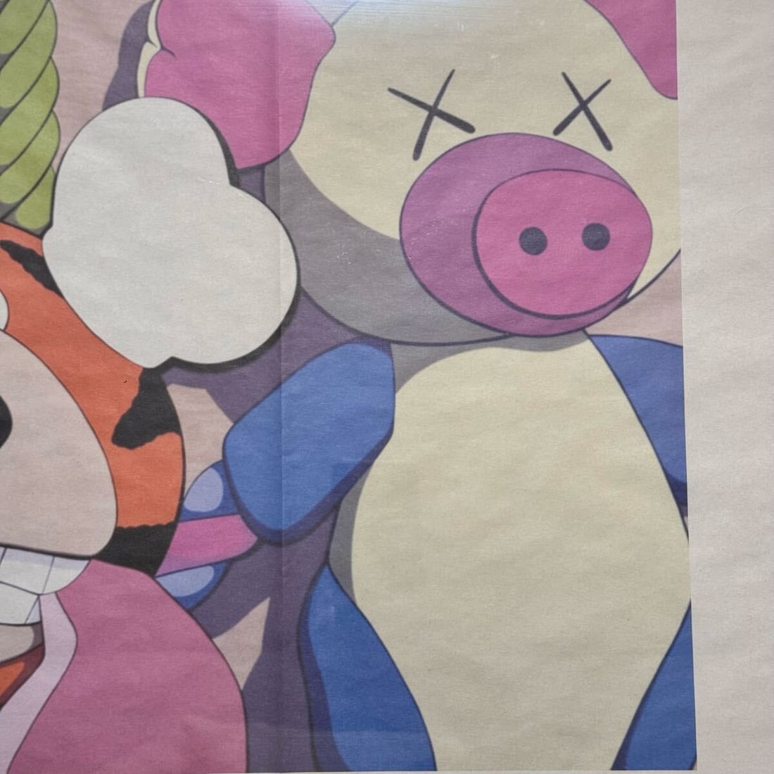 Offset lithographic poster KAWS Untitled 2003 - 4