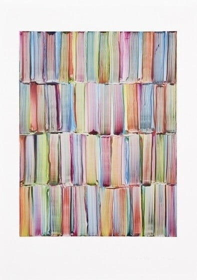Bernard Frize (b. 1954) Neoci 2013 Signed Art Print Digigraph on wove paper (1 of 1)