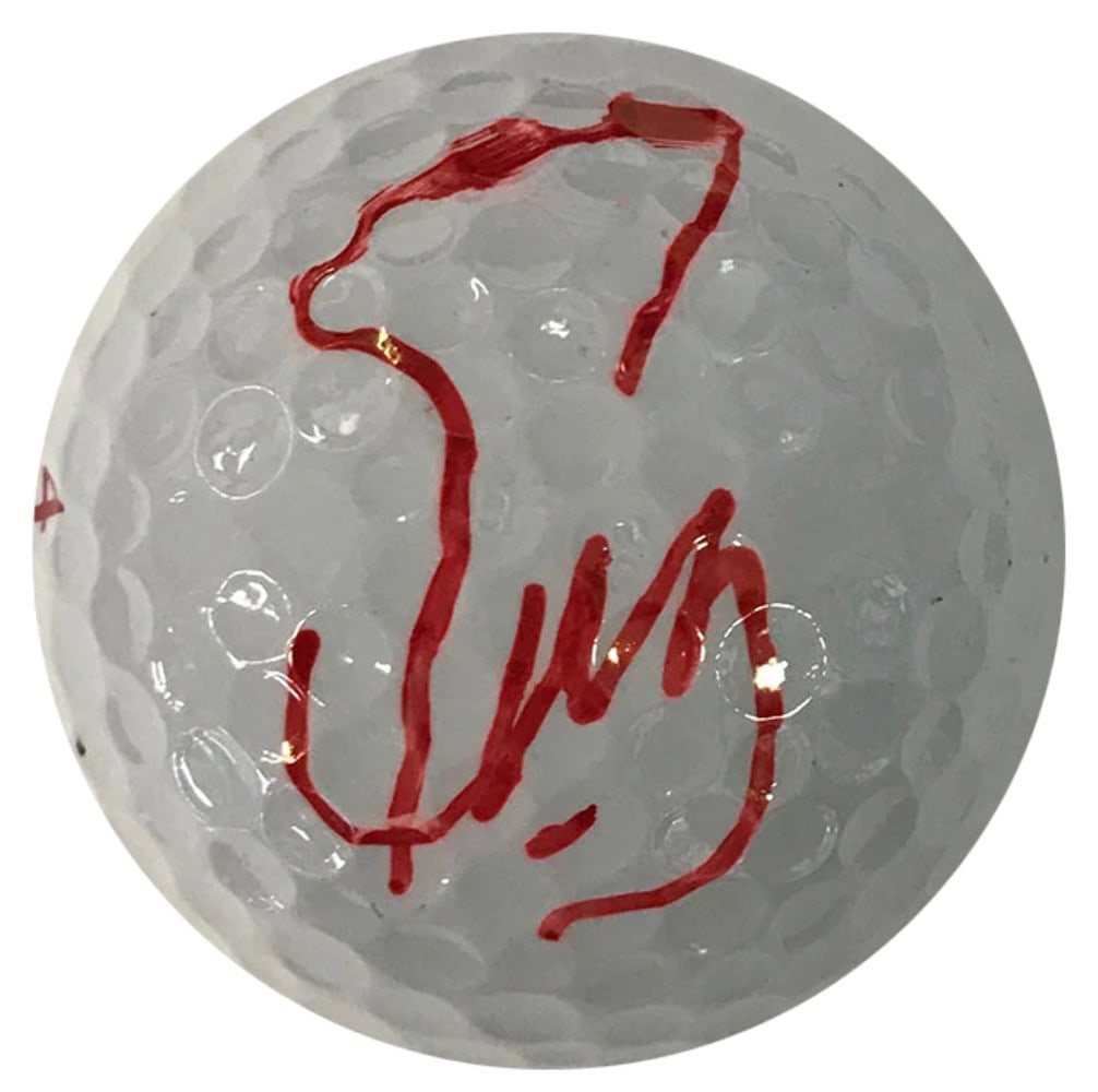 Autographed MaxFli 4 Golf Ball by Fuzzy Zoeller and Paul Stankowski.: Autographed MaxFli 4 Golf Ball by Fuzzy Zoeller and Paul Stankowski. Fuzzy Zoeller and Paul Stankowski have signed the MaxFli 4 Golf Ball in black and red sharpie, making it a unique collectible for g