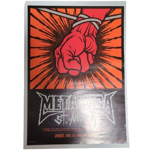 pushead metallica promo B2 poster (1 of 9)
