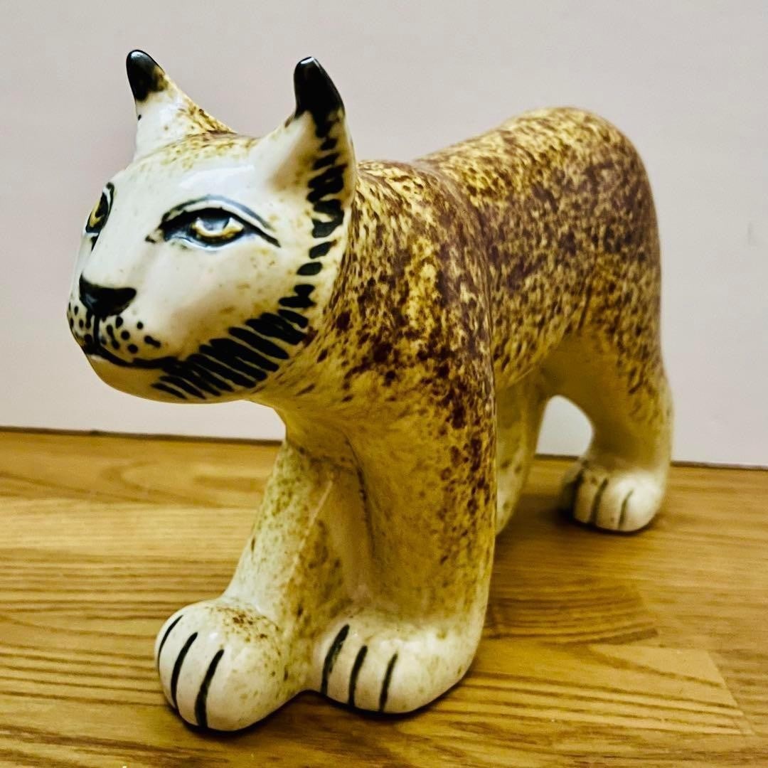 LISA LARSON Gustavsberg WWF Cat Lodjur Figurines 1975 Vintage Collectible: LISA LARSON Gustavsberg WWF Cat Lodjur Figurines 1975 Vintage Collectible Item Specifics: Brand: Gustavsberg Product Disclaimer: All collectibles are sold as-is; any grading given reflects opinion, no