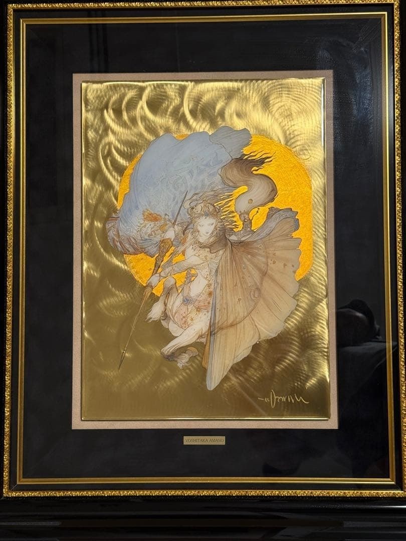 Yoshitaka Amano: The Knight God Has Arrived Special Metal: Yoshitaka Amano: The Knight God Has Arrived Special Metal Yoshitaka Amano's The Knight God Has Arrived Special Metal is a striking painting featuring a unique blend of artistic style and technique. Br