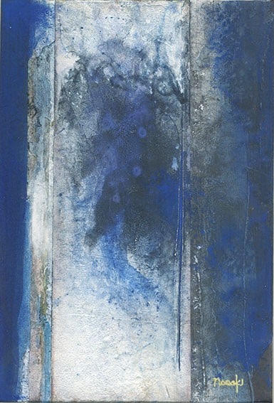 Naoaki Yamamoto Original Painting door vk4 Mineral Pigment Japanese Modern Art: Naoaki Yamamoto Original Painting door vk4 Mineral Pigment Japanese Modern Art Naoaki Yamamoto's original painting features mineral pigments on paper attached to board, creating a unique and modern Ja