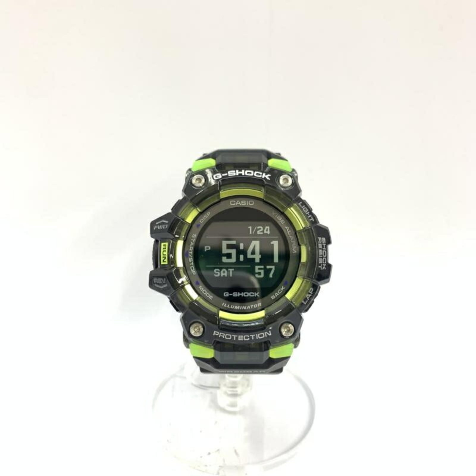 Wristwatch from Casio: Wristwatch from Casio Casio's iconic wristwatch boasts a spacious 50mm case diameter, suitable for wrists ranging from 15cm to 23cm. The watch has been well-cared for, with only minor traces of usage 
