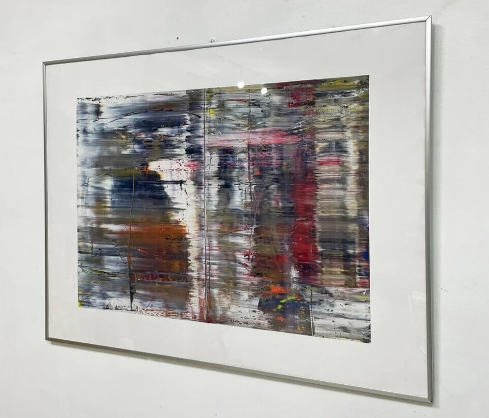 Rare Poster Abstract Painting Richter Gerhard 726 (1 of 6)