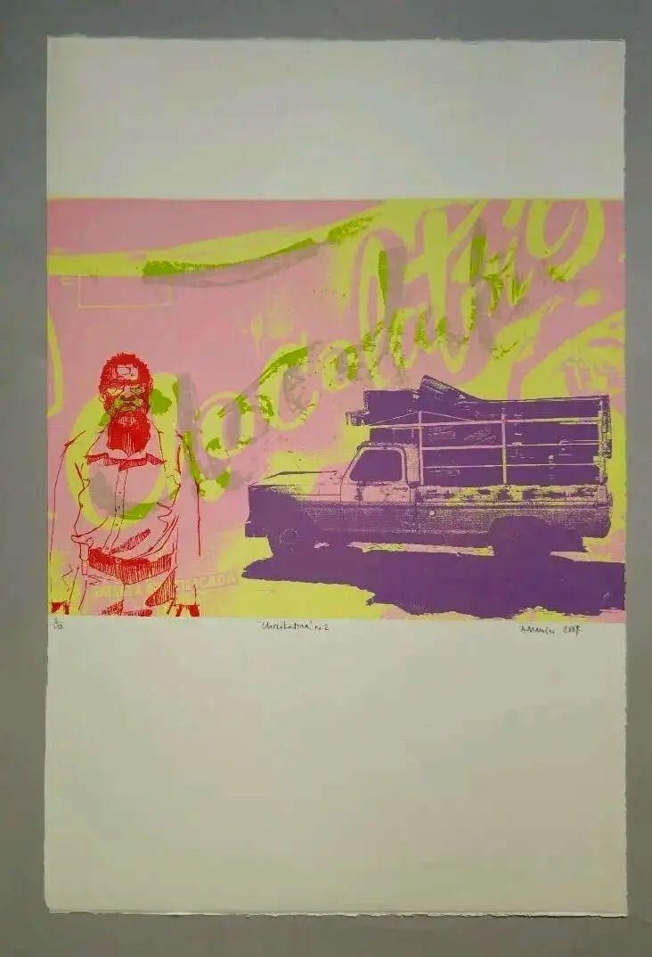 Anna Marrow "Chocolatina no.2" Silkscreen Edition Autographed 3/ 150 (1 of 9)
