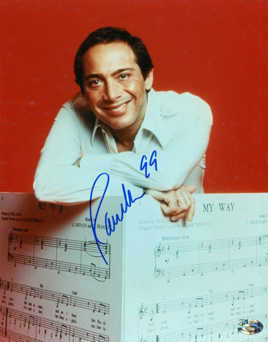 Paul Anka Autographed 8x10 Photo (1 of 1)