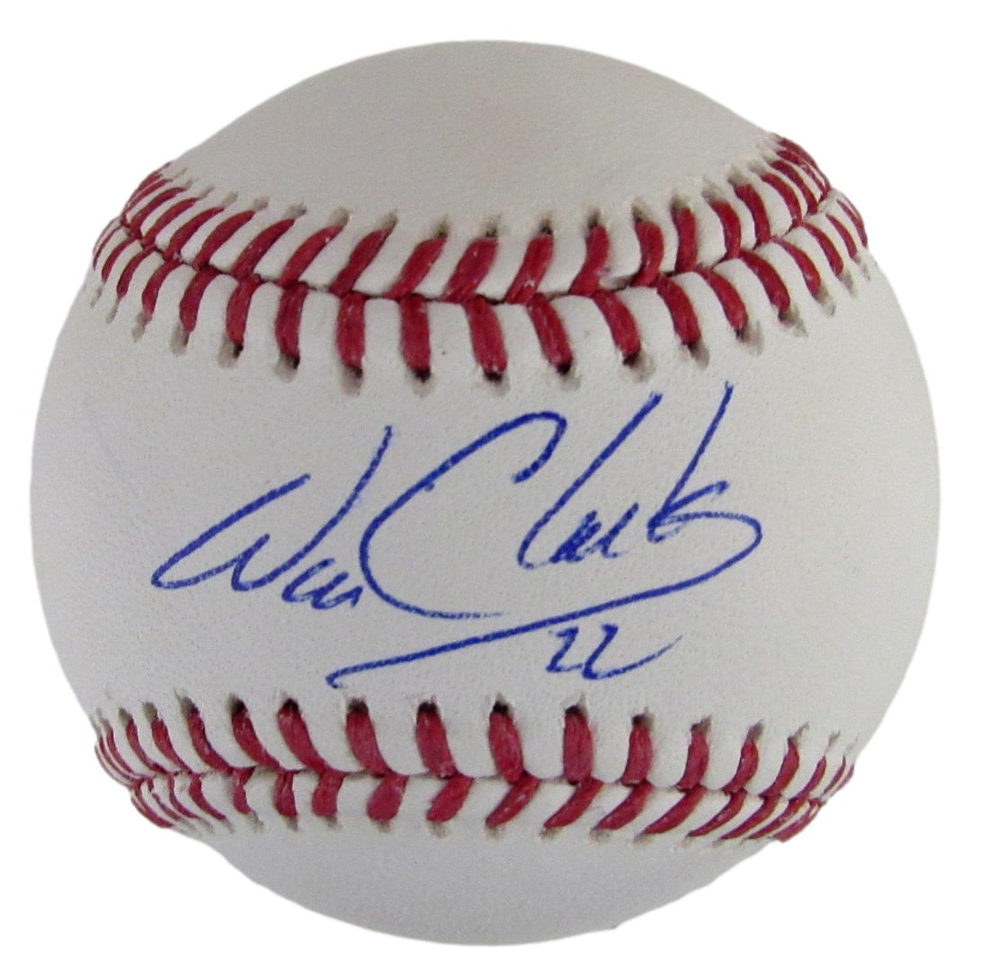 Will Clark Signed/ Auto OML Baseball San Francisco Giants JSA TriStar 207749: Will Clark Signed/ Auto OML Baseball San Francisco Giants JSA TriStar 207749 Signed by Will Clark, the legendary third baseman for the San Francisco Giants. This OML baseball features an authentic sig