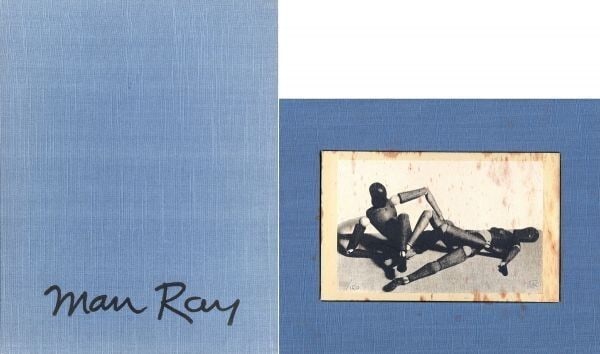 Man Ray Original Serigraph 1973 Limited Ed. 26/ 150 with Book & Case Filipacchi: Man Ray Original Serigraph 1973 Limited Ed. 26/ 150 with Book & Case Filipacchi Man Ray's 1973 limited edition serigraph, featuring a striking landscape image, showcases the artist's unique blend of D