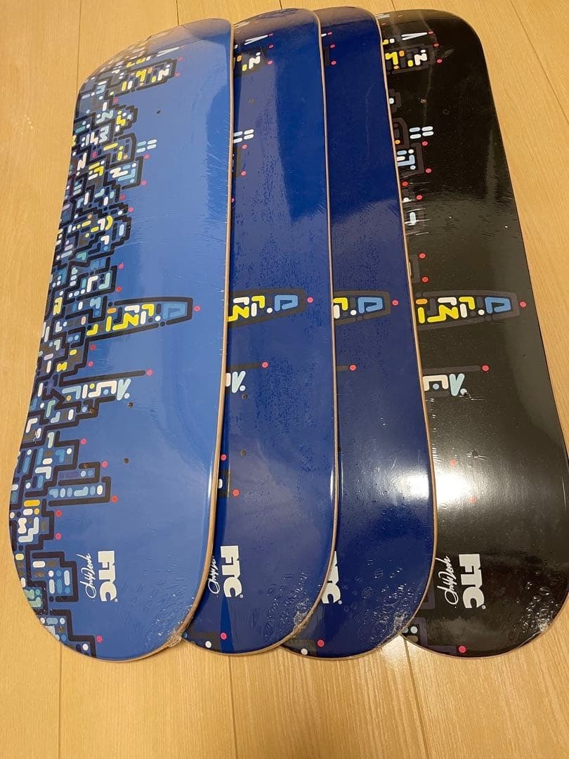FTC Yoon Hyup set: Complete 4-piece skateboard deck set: FTC Yoon Hyup set: Complete 4-piece skateboard deck set The FTC Yoon Hyup set features four complete skateboard decks, showcasing the artist's unique style. Each deck is part of an art series, highlig