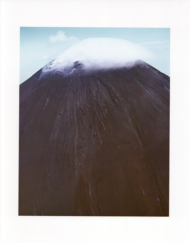 Hiroshi Hamaya Summer Mt Fuji C Print Solitary Peak Fuji Signed Estate Stamp: Hiroshi Hamaya Summer Mt Fuji C Print Solitary Peak Fuji Signed Estate Stamp Hiroshi Hamaya's Summer Mt. Fuji C Print Solitary Peak Fuji bears the artist's signature, a notable feature of this piece. 