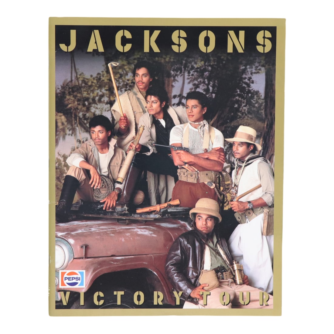 Victory Tour Program 1984 Jacksons: Victory Tour Program 1984 Jacksons Original 1984 Jacksons Victory Tour Program. This vintage program is a true collector's item, featuring the iconic performers and tour details from that era. The con