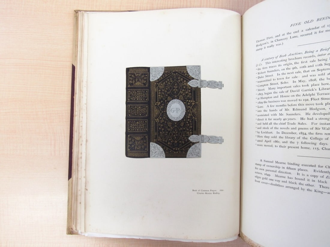 Fine Old Bindings by Edward Almack, 1913, Limited Edition (#143/ 200), Signed: Fine Old Bindings by Edward Almack, 1913, Limited Edition (#143/ 200), Signed Fine Old Bindings by Edward Almack, 1913, Limited Edition (#143/200), bears the mark of its esteemed author. This rare and