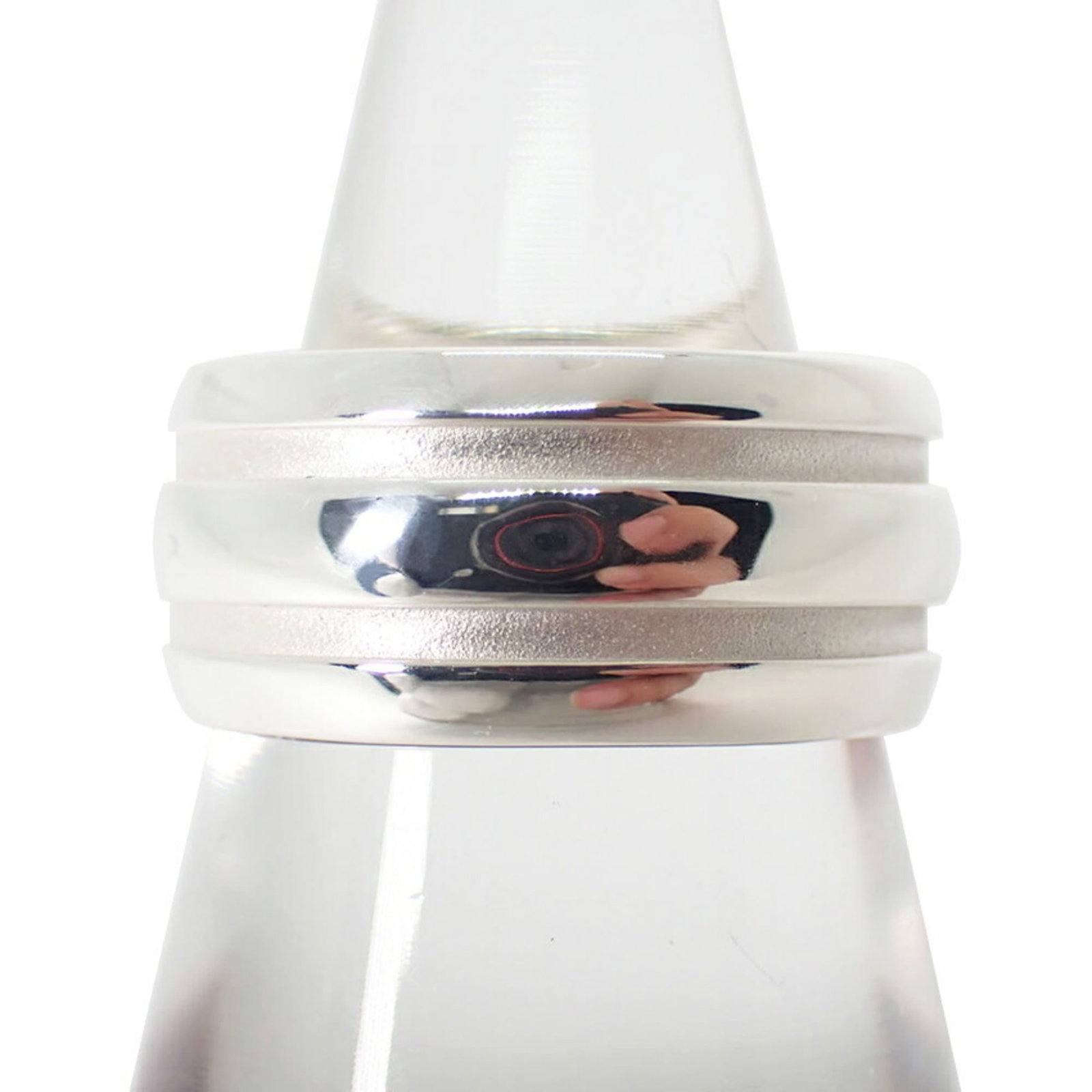 Sterling Silver Ring Tiffany Band (1 of 9)