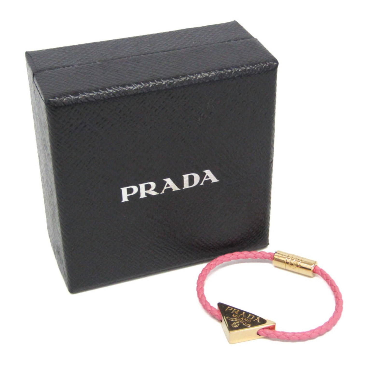 Leather Prada Bangle - 2