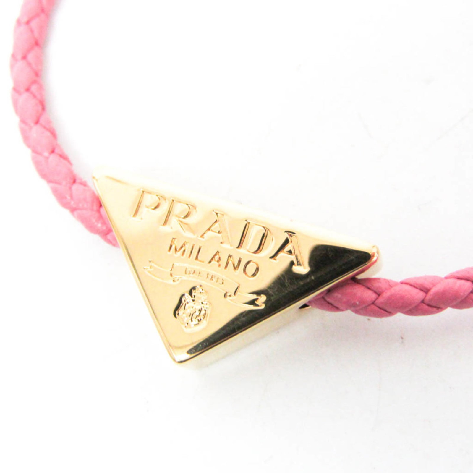 Leather Prada Bangle - 8