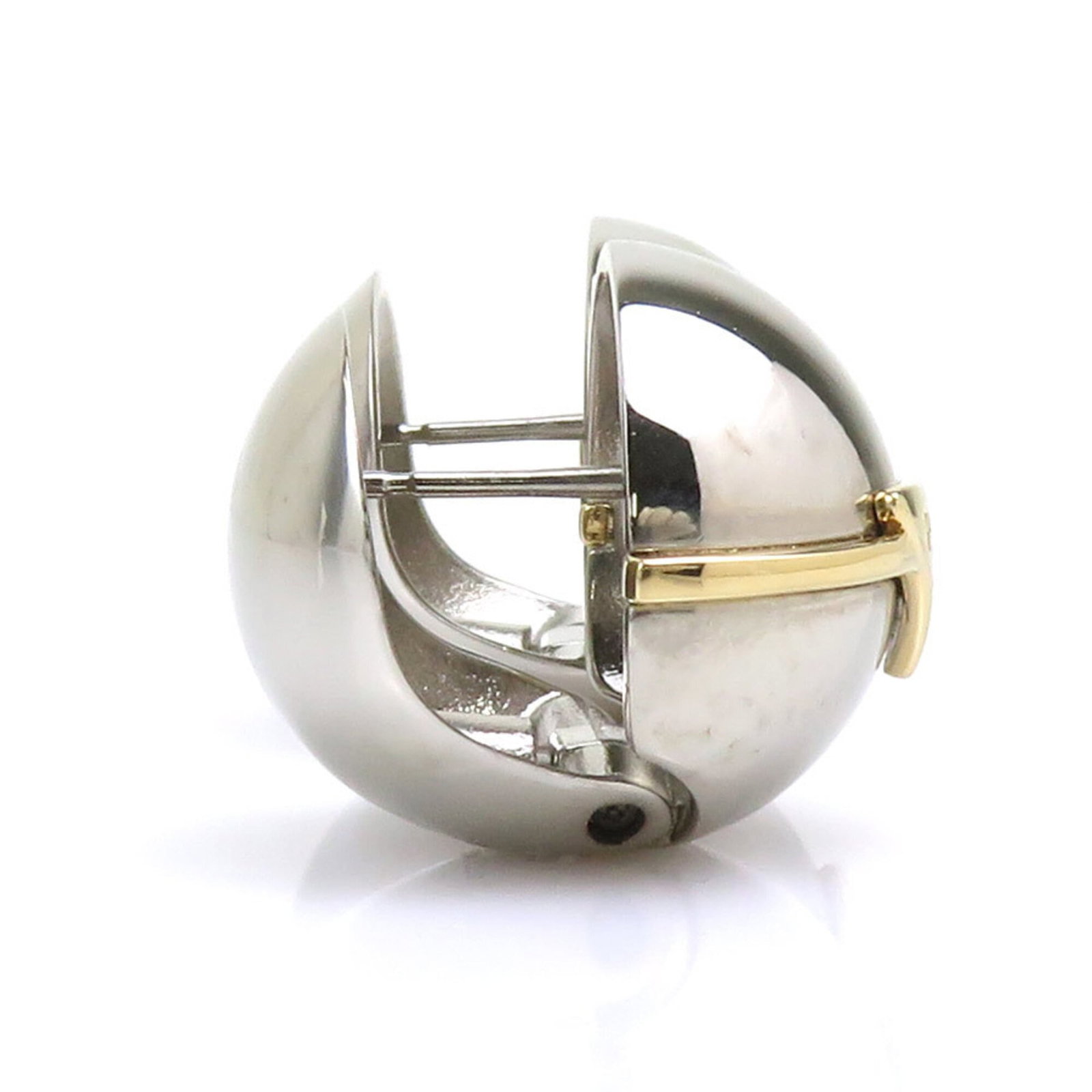 Metal Stud Earrings Prada - 2