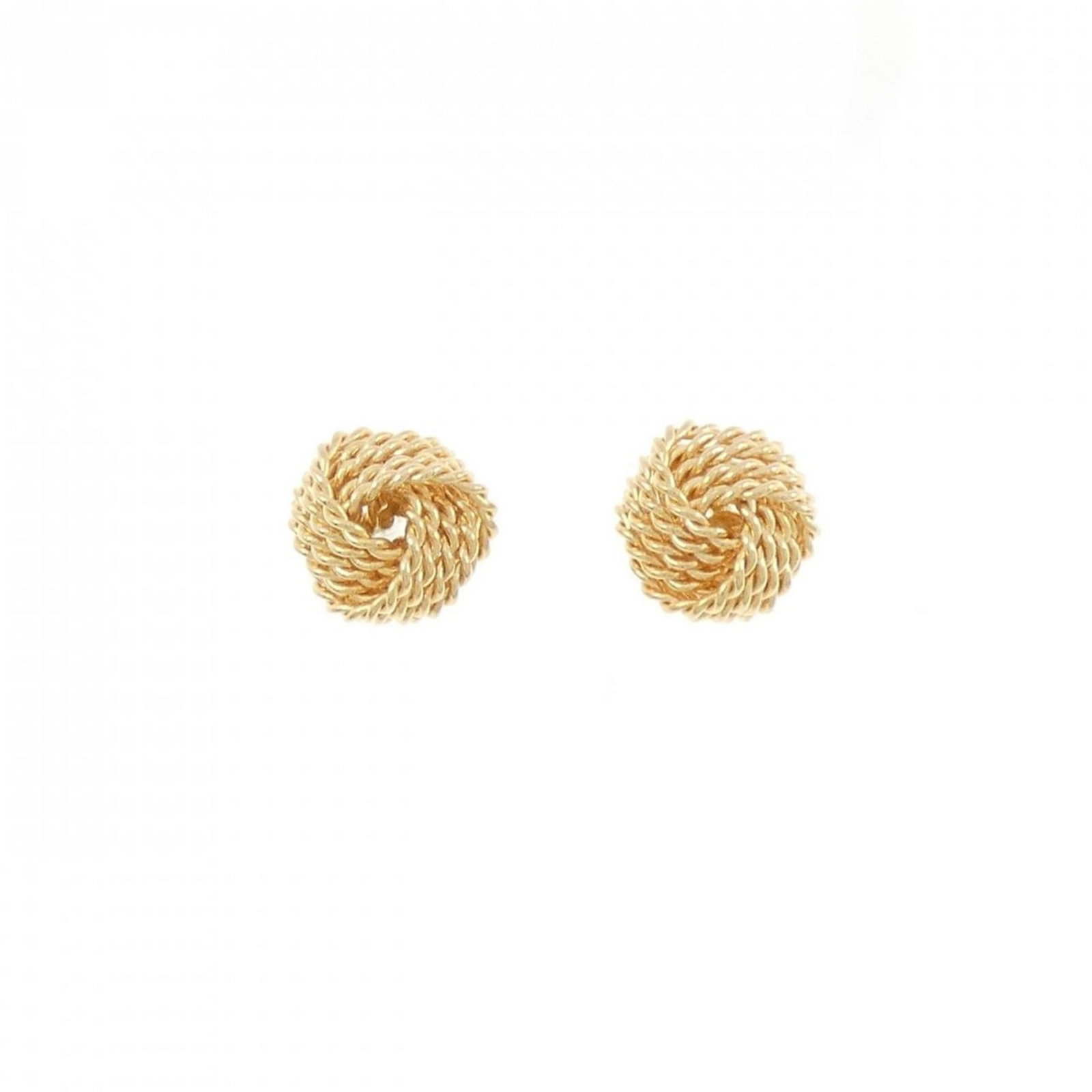 Tiffany Twist Knot Earrings: Tiffany Twist Knot Earrings Yellow Gold (18K) Tiffany Twist Knot Earrings feature intricate details and a classic design. Made from durable yellow gold, these earrings showcase a unique twist knot