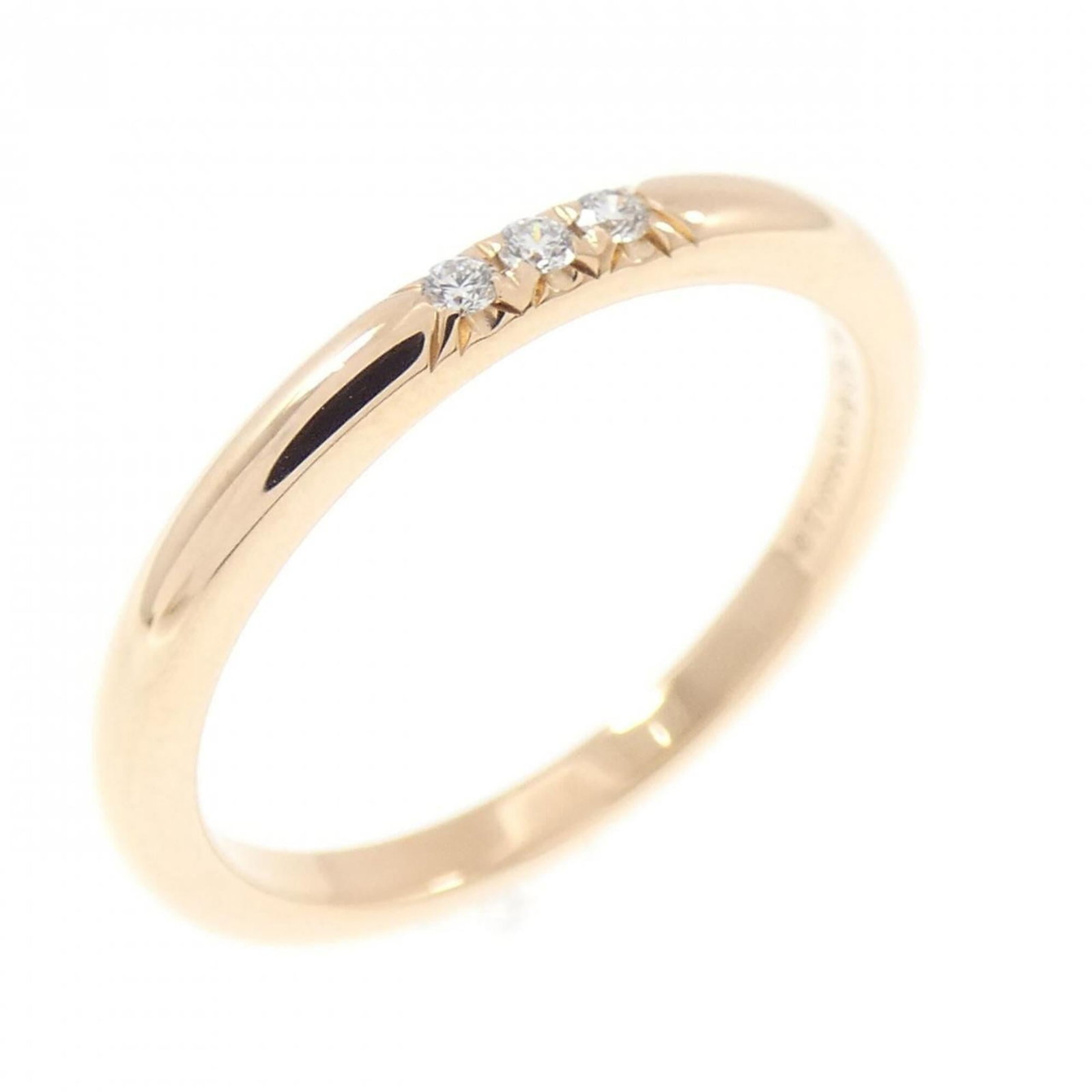 Pink Gold Ring Band Tiffany: Pink Gold Ring Band Tiffany Pink Gold Ring Band Tiffany, 18K Pink Gold, Us Size 5, Used (like new), Hardly any traces of usage. This pink gold band ring features a beautiful design that showcases the