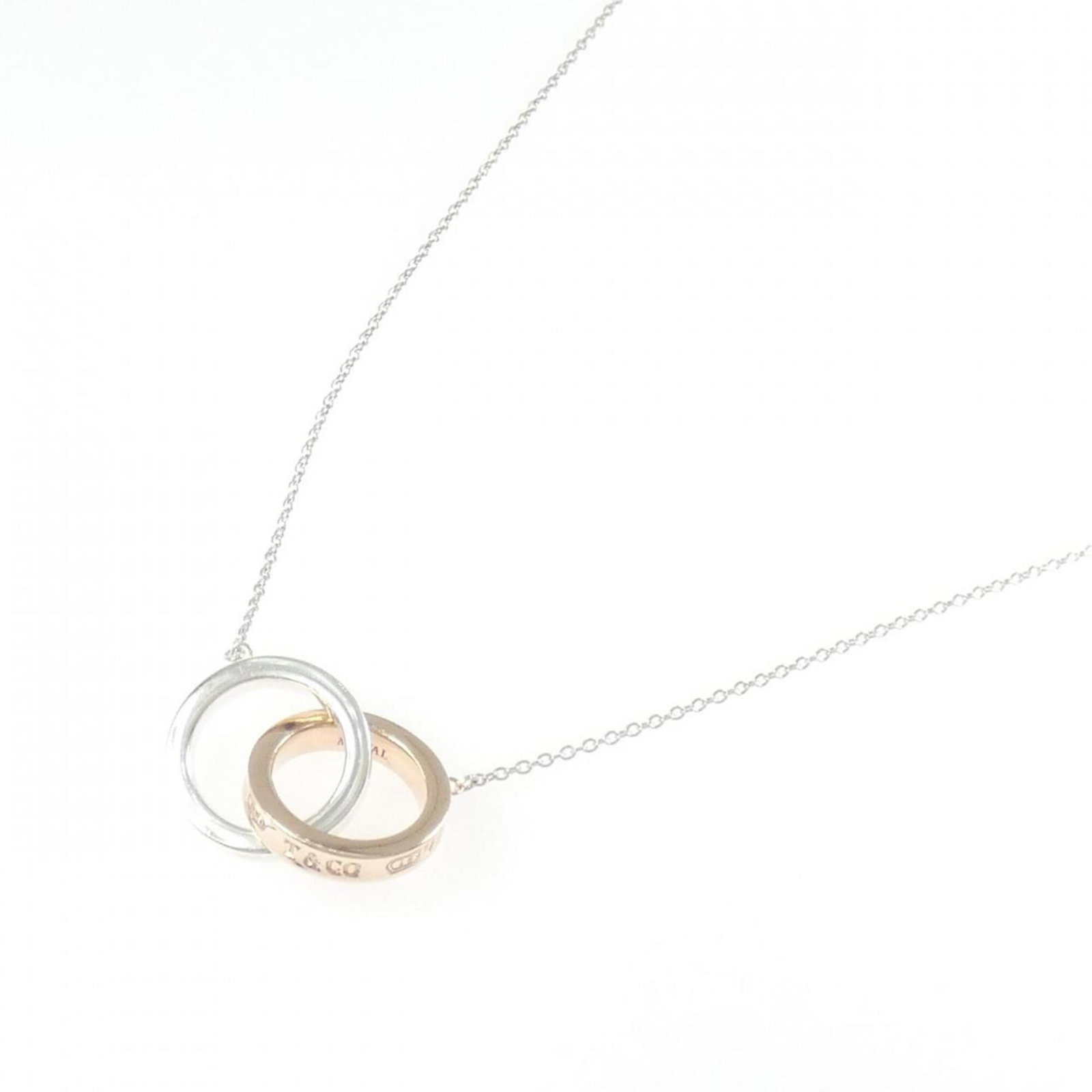 Interlocking Circle Tiffany Co Necklace - 2