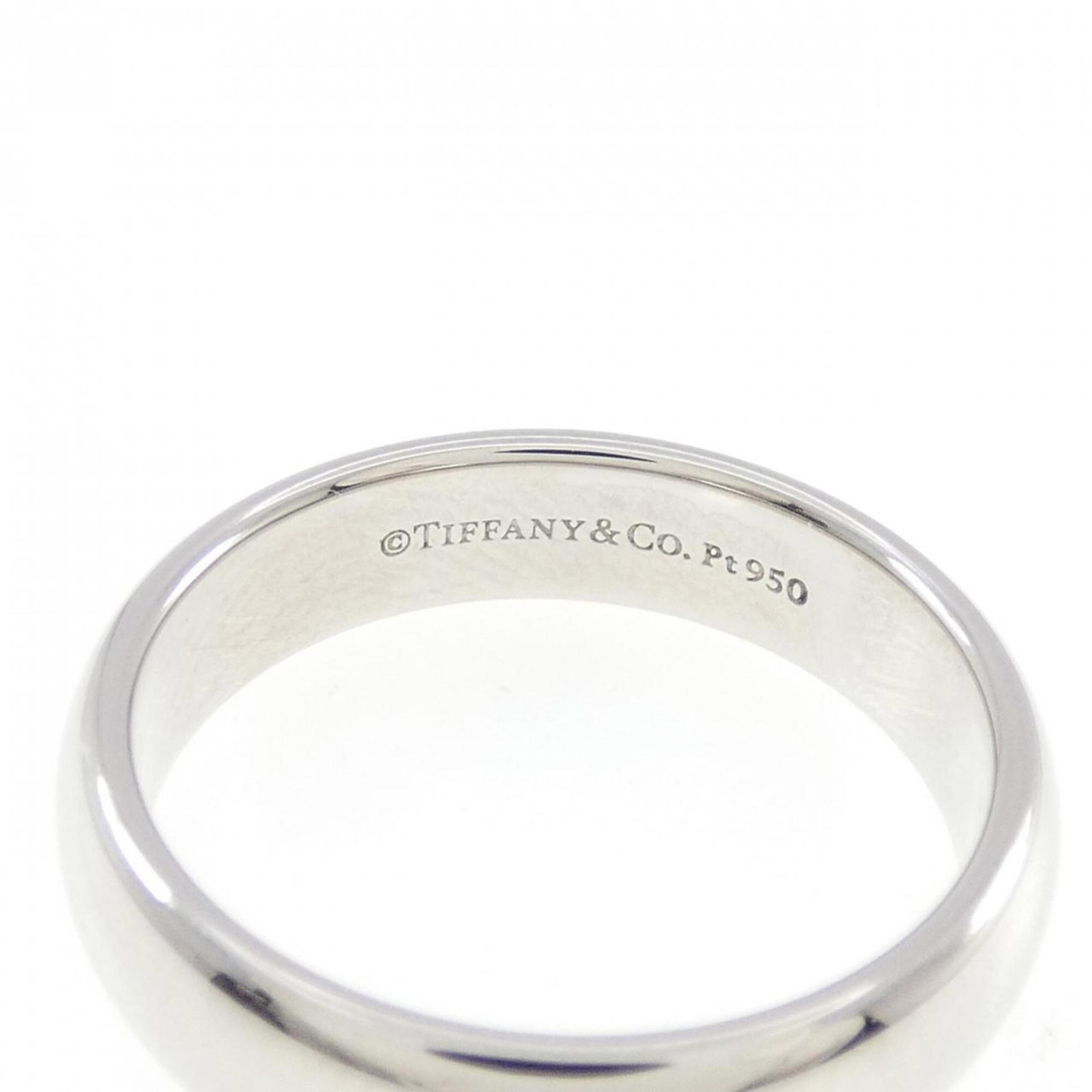 Platinum ring by Tiffany band - 3