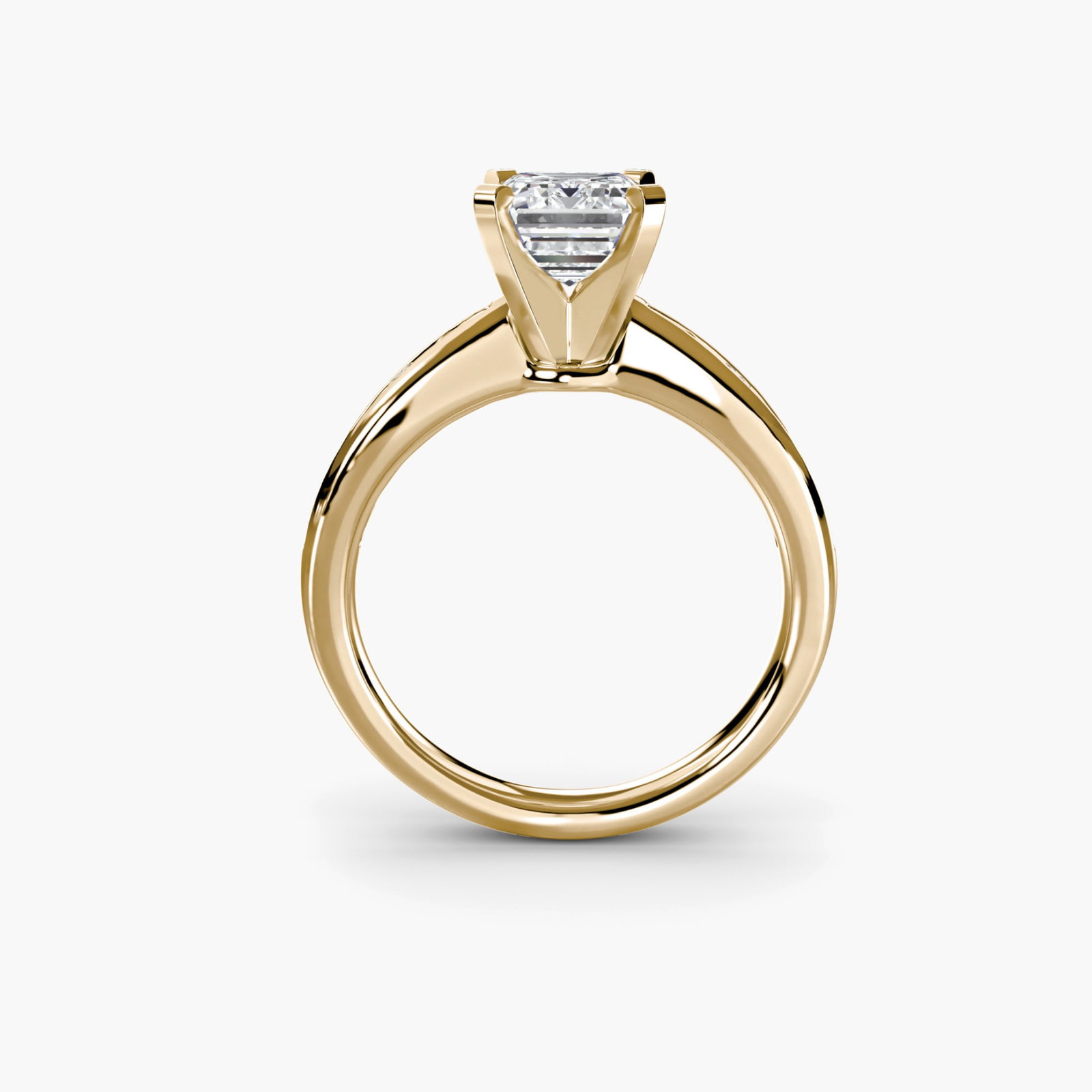 Pave Emerald 14Kt Yellow Gold Ring Setting: Pave Emerald 14Kt Yellow Gold Ring Setting Pave Emerald Ring Setting in 14Kt Yellow Gold. This stunning ring setting features 12 pave stones, totaling 0.313 carats, and is crafted from high-quality 14