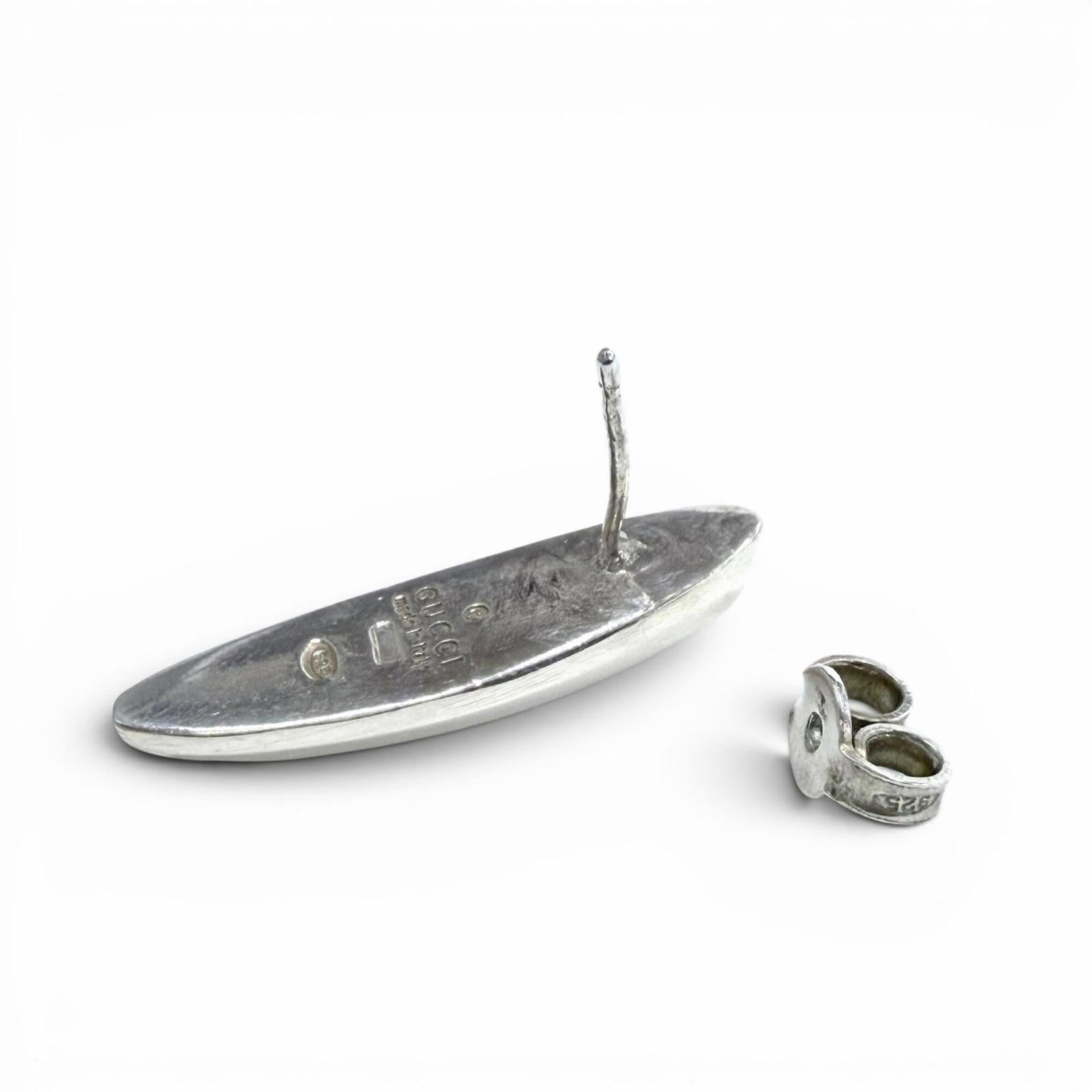 Gucci stud earrings silver 925 - 4